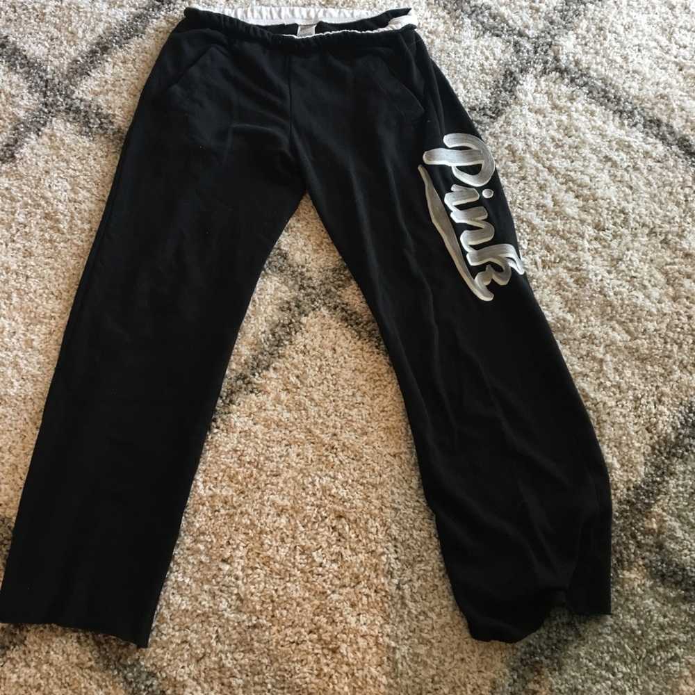 VS Pink pajama pants in size S.